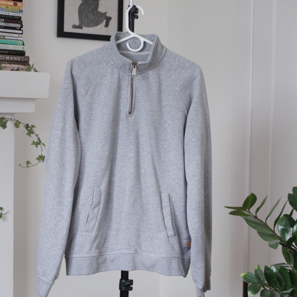Quarter Zip Carhartt Sweatshirt